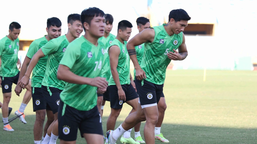 Hà Nội FC sẵn sàng cho trận gặp Nam Định, chưa vội nghĩ tới chức vô địch