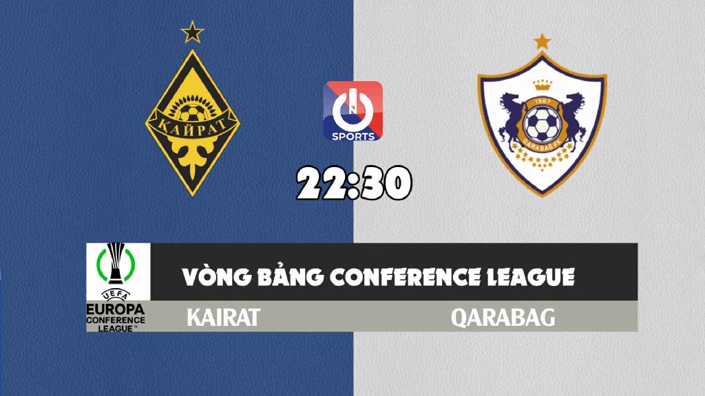 Nhận định, soi kèo trận Kairat vs Qarabag, 22h30 ngày 4/11