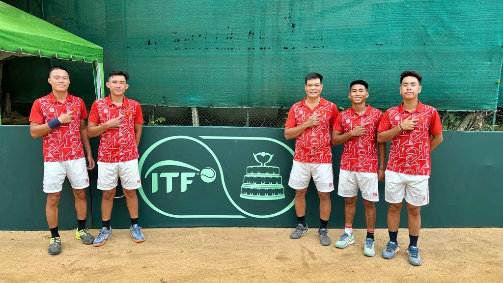 Kết quả bốc thăm, lịch thi đấu của ĐT nam quần vợt Việt Nam tại Davis Cup 2023