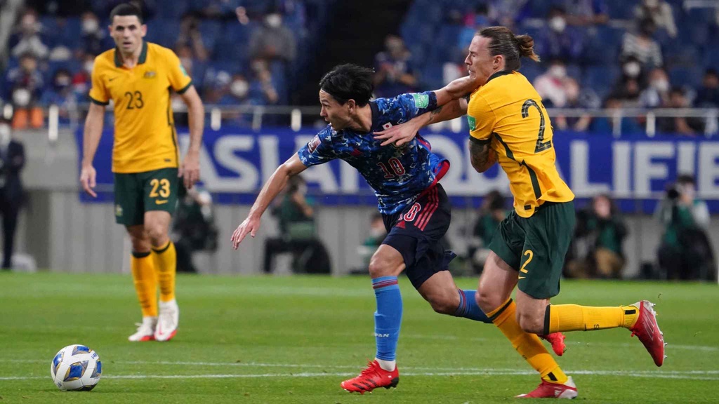 Link trực tiếp Úc vs Nhật Bản, vòng loại World Cup 2022