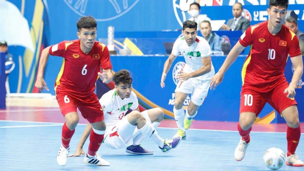 Thi đấu đầy nỗ lực, ĐT futsal Việt Nam vẫn không thể tạo bất ngờ trước Iran