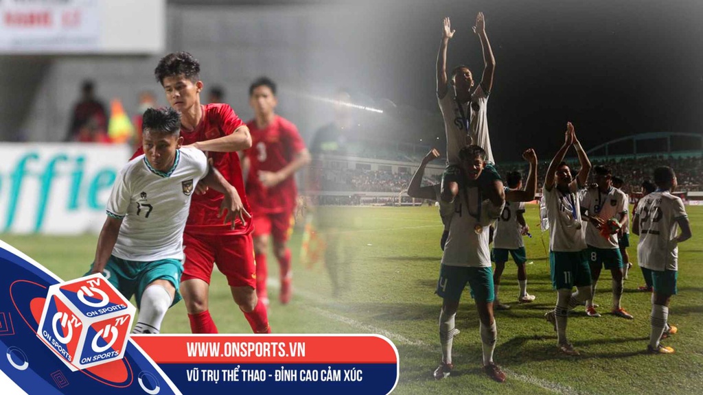 U16 Indonesia có hành động đẹp động viên Việt Nam sau trận chung kết