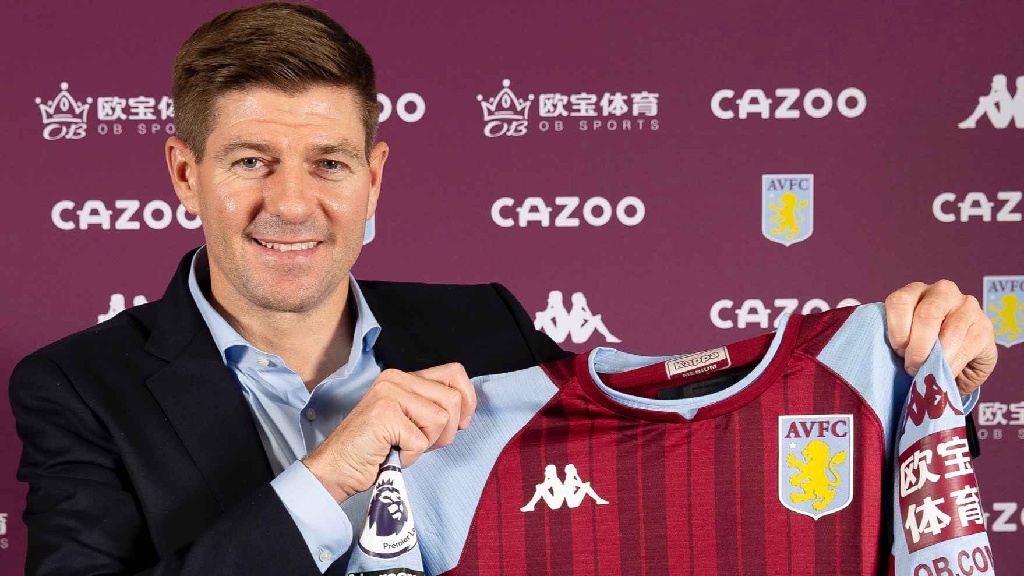 Aston Villa bổ nhiệm Gerrard làm HLV
