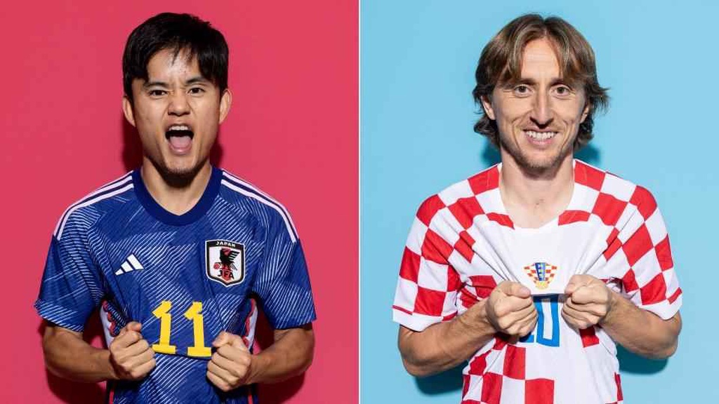 Trực tiếp Nhật Bản vs Croatia lúc 22h ngày 5/12, vòng loại trực tiếp World Cup 2022