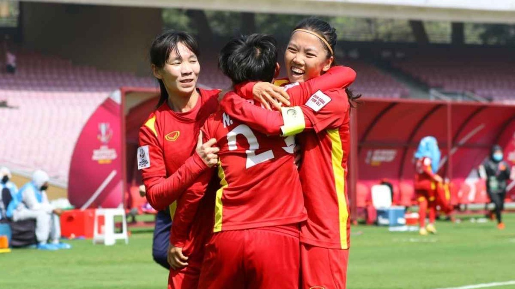 Đội hình ĐT nữ Việt Nam giành vé dự World Cup nữ 2023