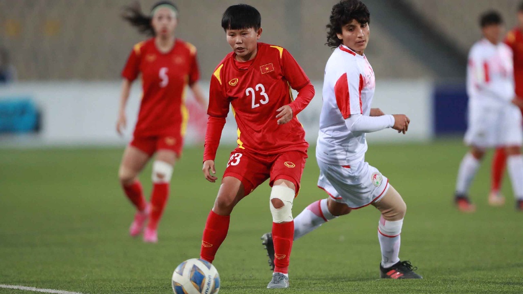 Link trực tiếp nữ Việt Nam vs Tajikistan, vòng loại cúp châu Á 2022
