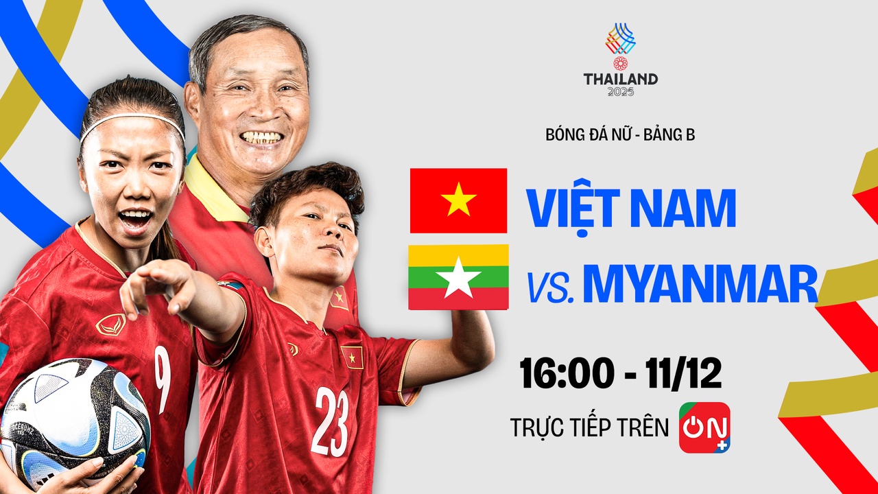 Việt Nam - Myanamar | Bảng B - Bóng Đá Nữ | SEA Games 33