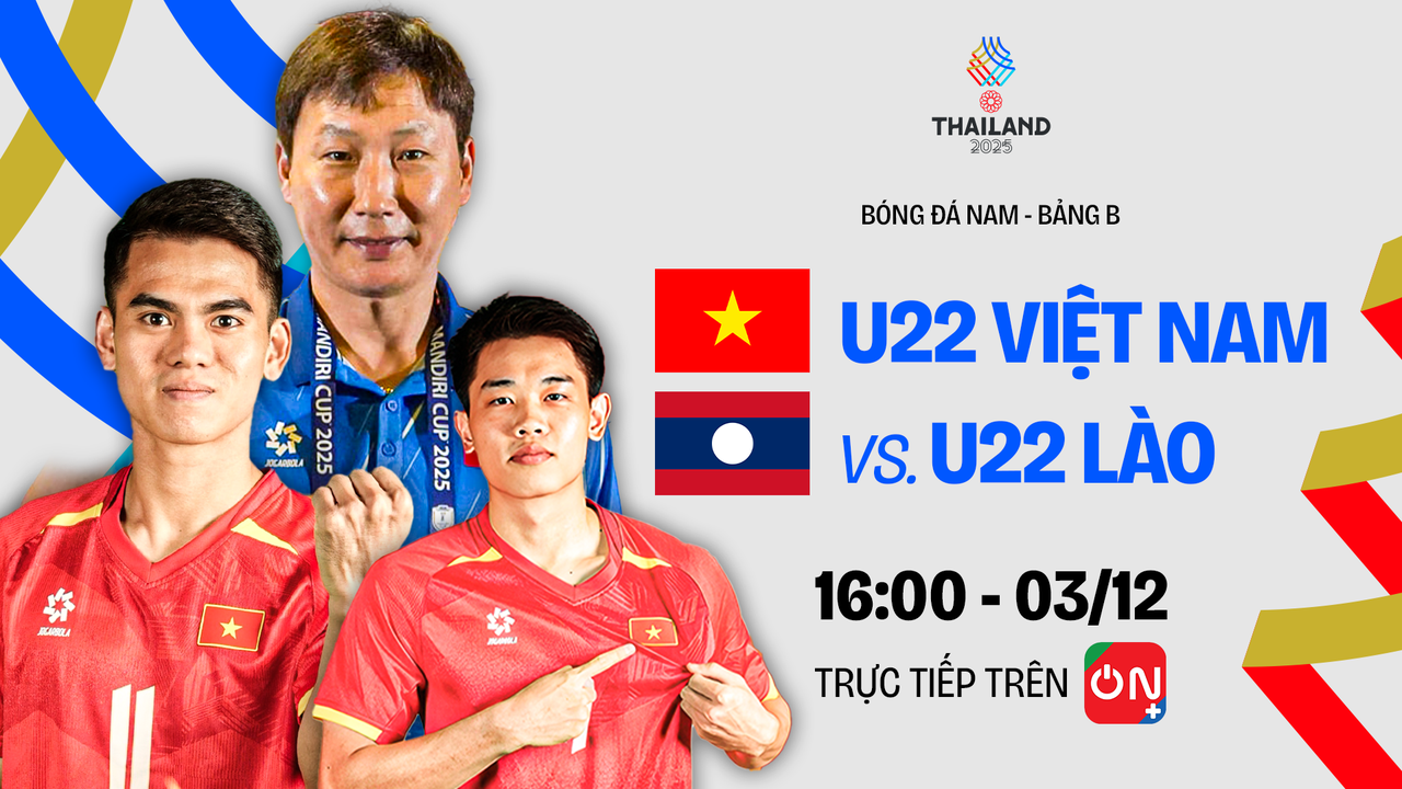 U22 Việt Nam vs U22 Lào