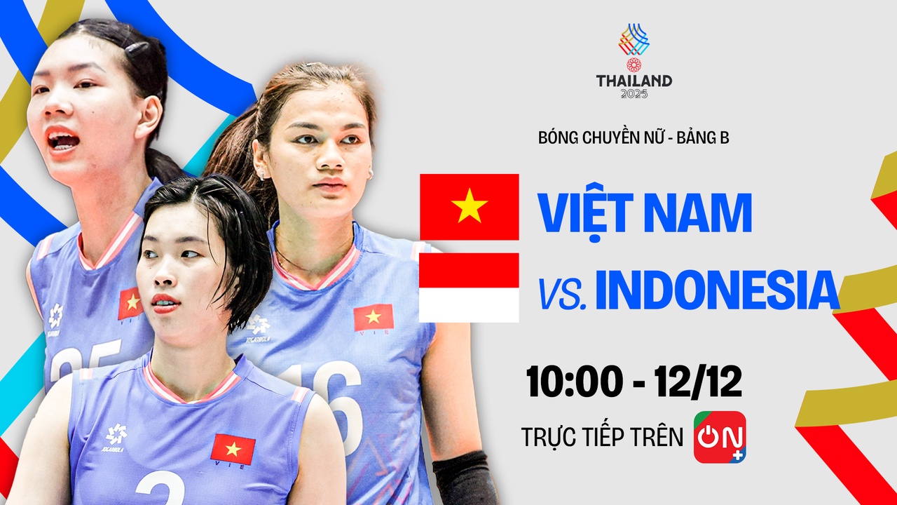 Việt Nam - Indonesia | Bóng Chuyền Nữ | SEA Games 33