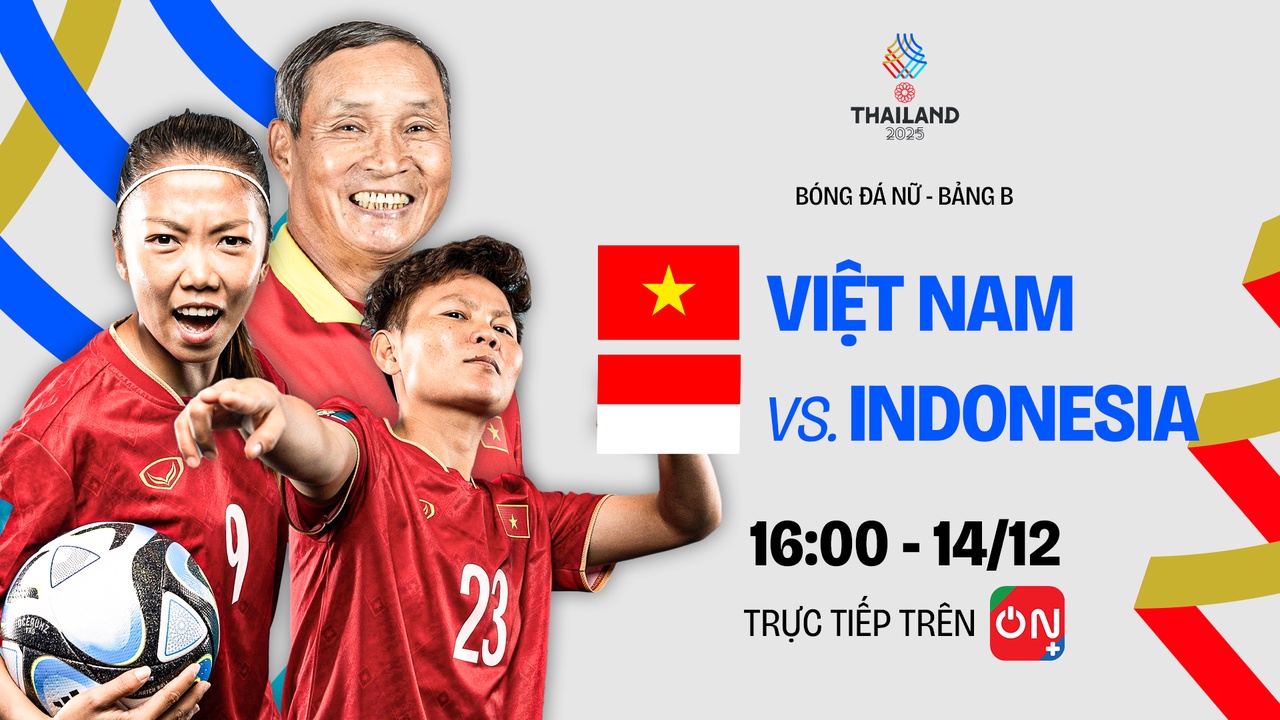Việt Nam - Indonesia | Bán Kết - Bóng Đá Nữ | SEA Games 33