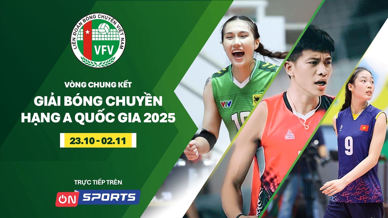 VCK Bóng Chuyền Hạng A Quốc Gia 2025