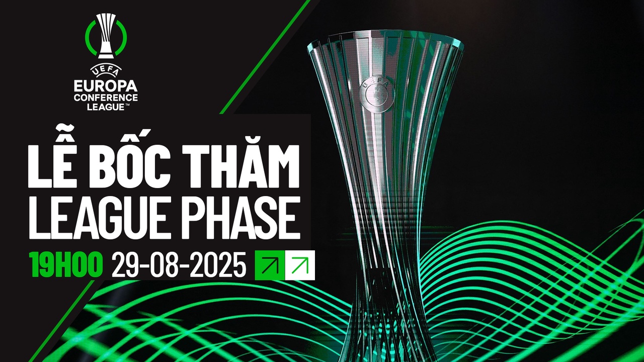 Lễ Bốc Thăm League Phase - Conference League