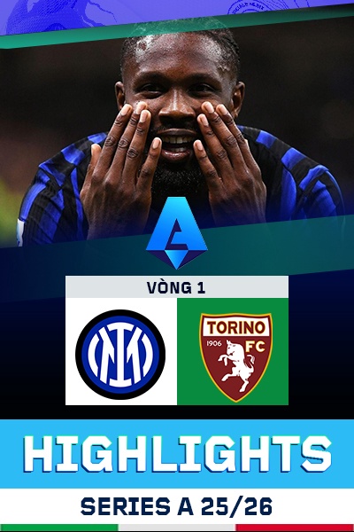 Inter Milan - Torino | Vòng 1 | Serie A 25/26