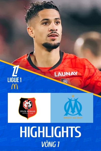 Rennes - Marseille | Vòng 1 | Ligue 2025/26