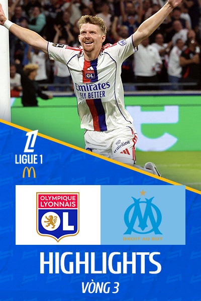 Lyon - Marseille | Vòng 3 | Ligue 1 25/26