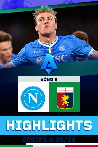Napoli - Genoa | Vòng 6 | Serie A 25/26