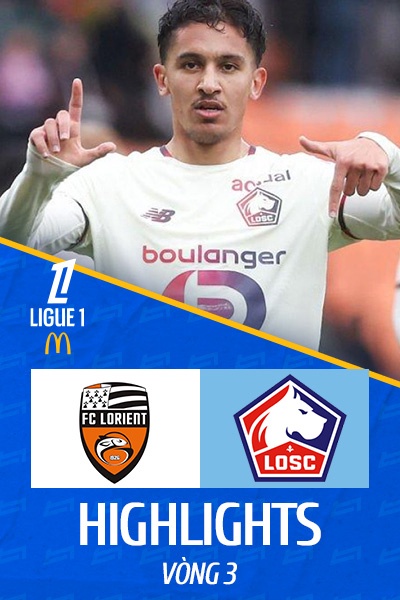Lorient - Lille | Vòng 3 | Ligue 1 25/26