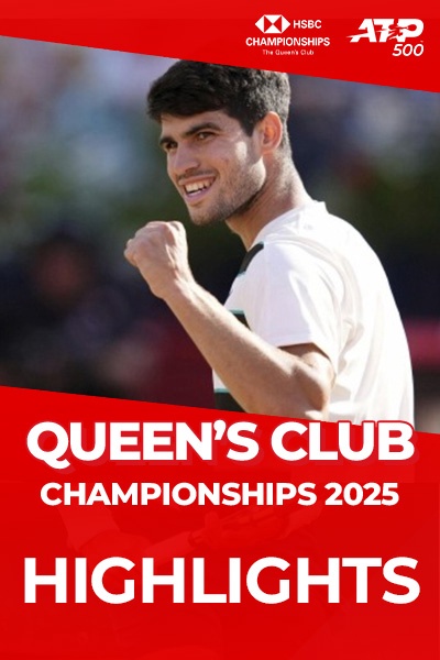 Carlos Alcaraz vs Roberto Bautista Agut | Queen's Club Championship 2025