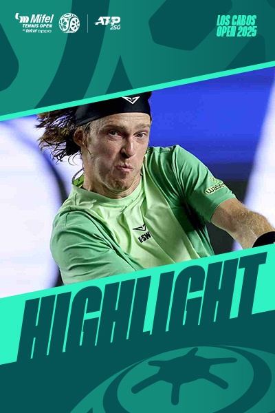 Andrey Rublev vs Emilio Nava |  Tứ kết 2 | ATP Tour 250 Los Cabos Open 250