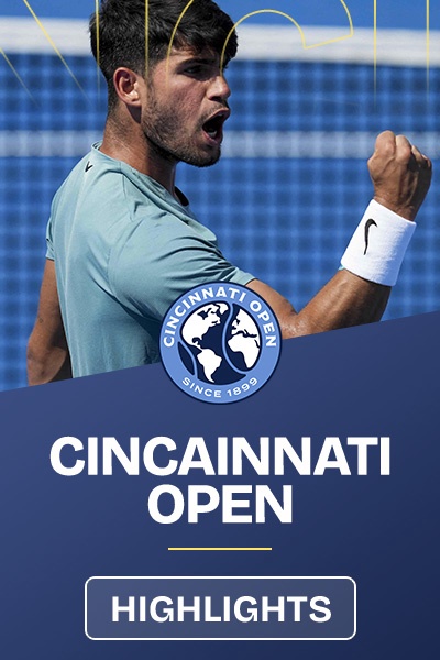 Andrey Rublev - Carlos Alcaraz | Tứ kết 3 | ATP Tour 1000 Cincinnati Open 2025