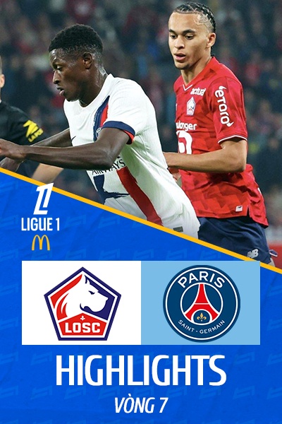 Lille - PSG | Vòng 7 | Ligue 1 25/26