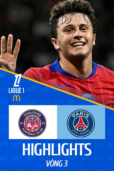 Toulouse - Paris Sanit-Germain | Vòng 3 | Ligue 1 25/26