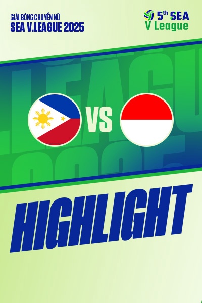 Philippines - Indonesia | Chặng 2 - nữ | SEA V.League 2025