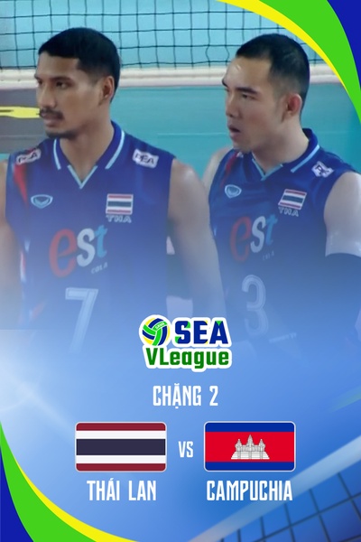 Thái Lan vs Campuchia | Chặng 2 - nam | SEA V.League 2025