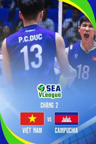 Việt Nam vs Campuchia | Chặng 2 - nam | SEA V.League 2025