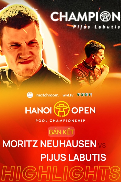 Moritz Neuhausen - Pijus Labutis | Chung Kết | Matchpool Hanoi Open Pool Championship 2025