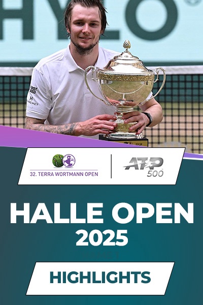 Alexander Bublik vs. Daniil Medvedev | Halle Open 2025