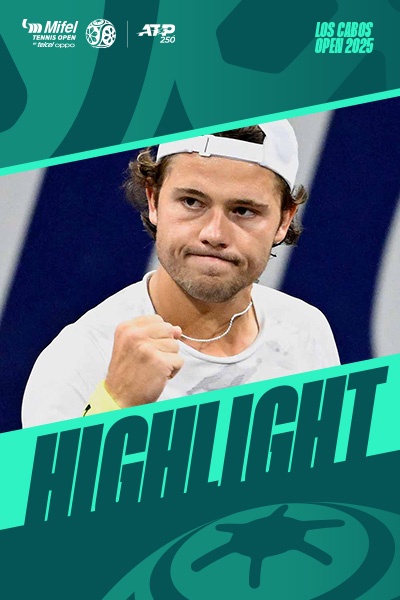 Juan Pablo Ficovich vs Aleksandar Kovacevic | Tứ kết 4 | ATP Tour 250 Los Cabos Open 250