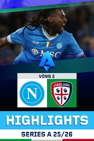 Napoli - Cagliari | Vòng 2 | Serie A 25/26