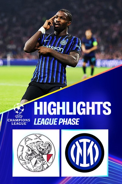  Ajax - Inter Milan | Lượt 1 - League Phase | UEFA Champions League 25/26