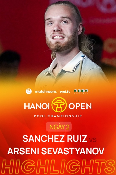 Francisco Sanchez Ruiz - Arseni Sevastyanov | Last 64 | Matchpool Hanoi Open Pool Championship 2025