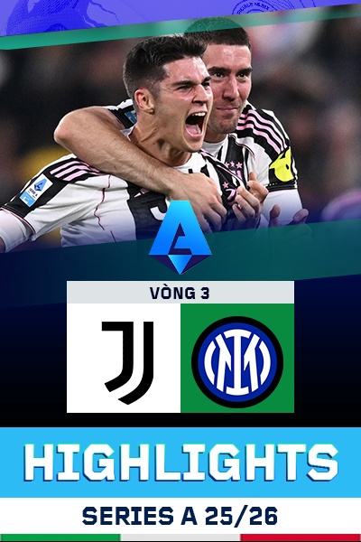 Juventus - Inter Milan | Vòng 3 | Serie A 25/26