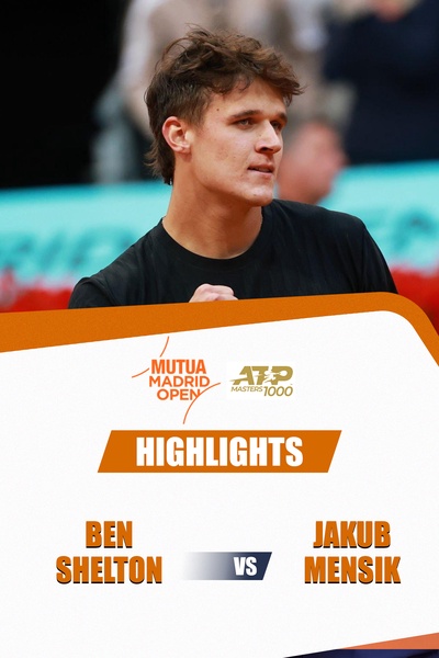 Ben Shelton vs. Jakub Mensik