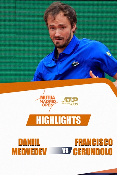 Daniil Medvedev vs. Francisco Cerundolo