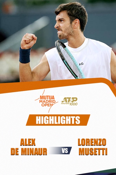 Alex De Minaur vs. Lorenzo Musetti