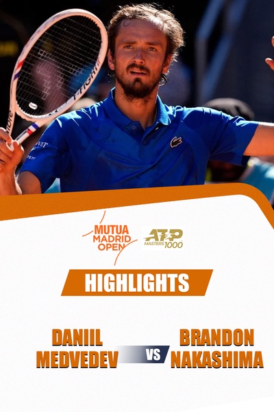 Daniil Medvedev vs. Brandon Nakashima