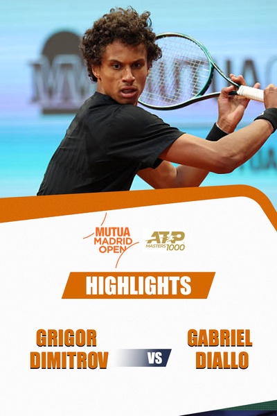 Grigor Dimitrov vs. Gabriel Diallo