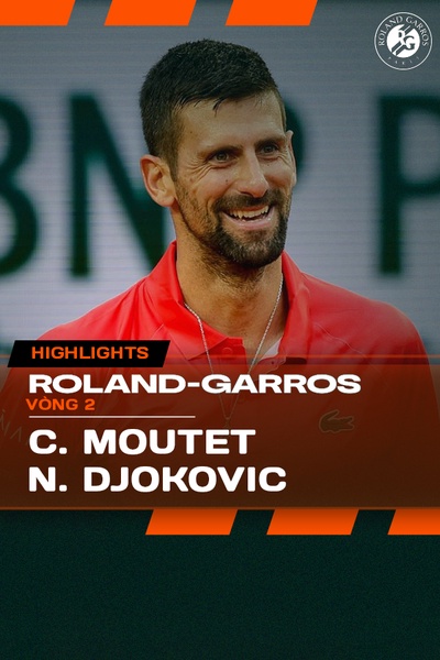 Corentin Moutet vs. Novak Djokovic