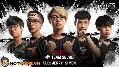 Đội hình Team Secret tham dự VCS mùa Đông 2021