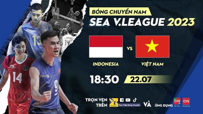 Link trực tiếp bóng chuyền Việt Nam vs Indonesia, giải SEA V.League 2023