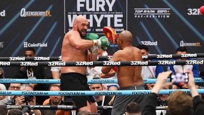 Link trực tiếp Tyson Fury vs Dillian Whyte, tranh đai WBC hạng nặng