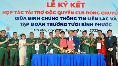 CLB bóng chuyền nữ BTL Thông tin công bố nhà tài trợ "khủng"