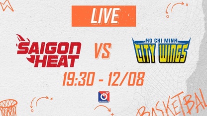 Link trực tiếp Saigon Heat vs Ho Chi Minh City Wings lúc 19h30 ngày 12/8, giải VBA 2022