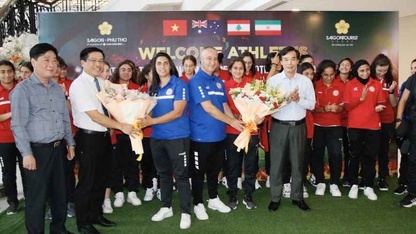 U20 nữ Li-băng và Iran đến Phú Thọ chuẩn bị cho vòng loại U20 nữ châu Á 2024
