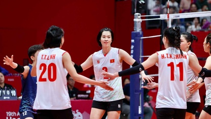Bóng chuyền nữ Việt Nam gặp Nhật Bản tranh suất chung kết