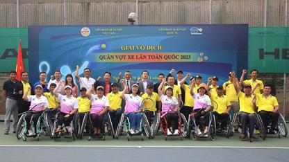 Giải vô địch quần vợt xe lăn toàn quốc khởi tranh từ ngày 29/11